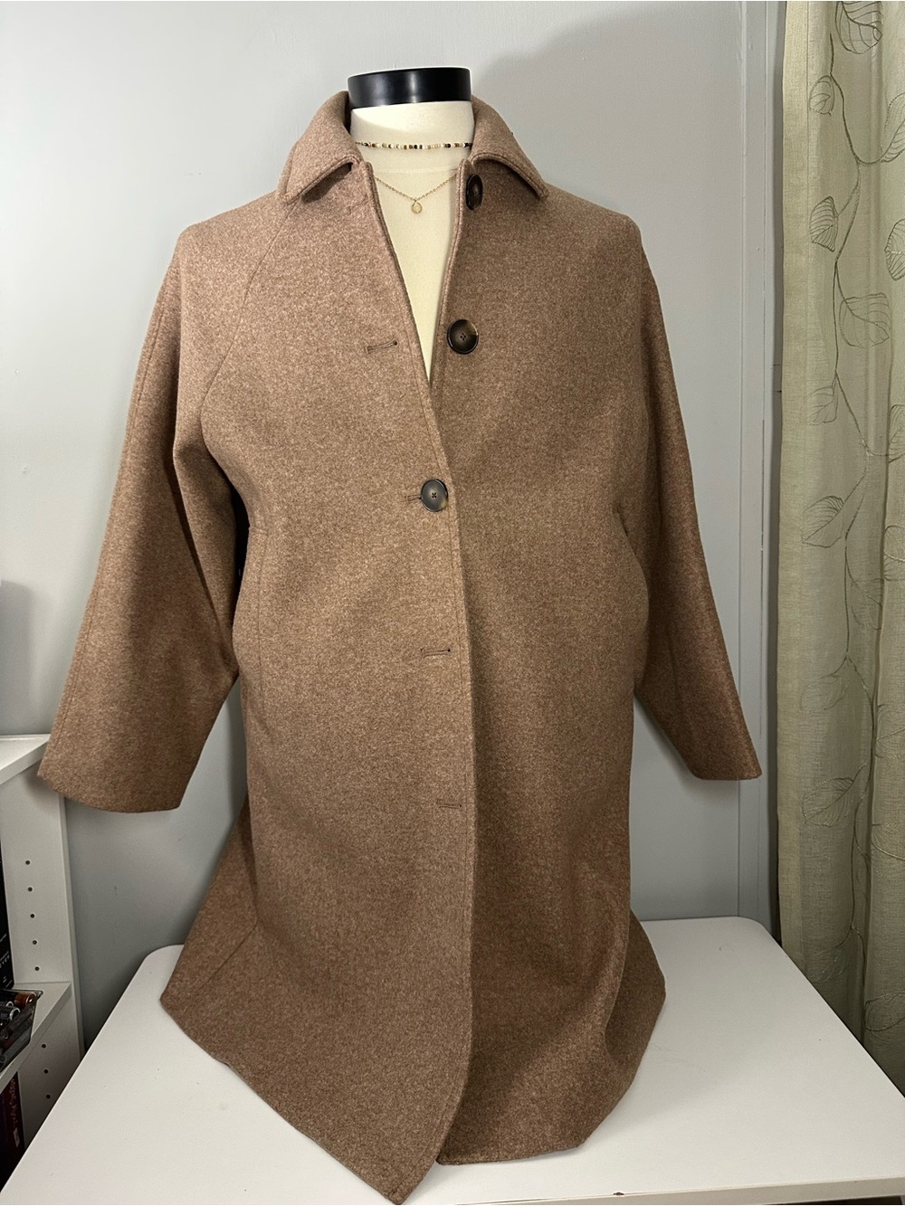 Old Navy Tan Pea Coat